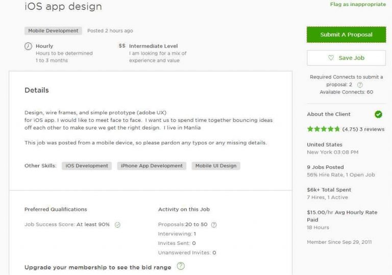 Upwork Cover Letter For Web Designer Images