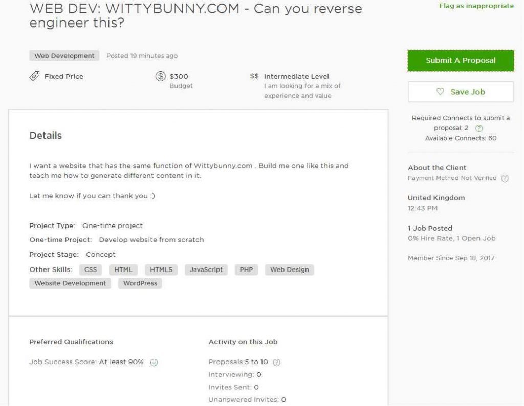 mobile app developer cover letter upwork